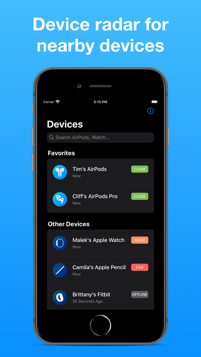 Find My Bluetooth Device Screenshots