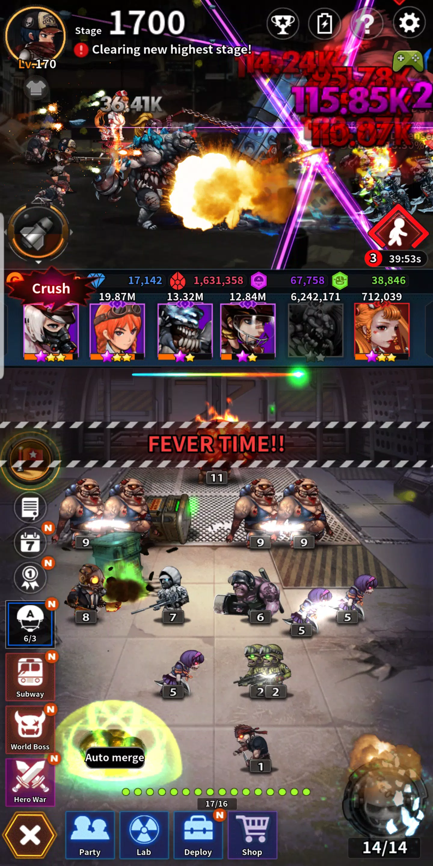 Merge Zombie Screenshots