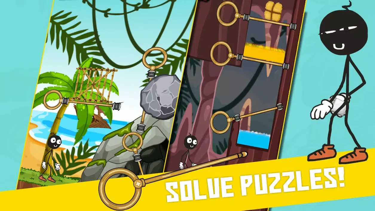 Stickman Escape Story Help Him Screenshots
