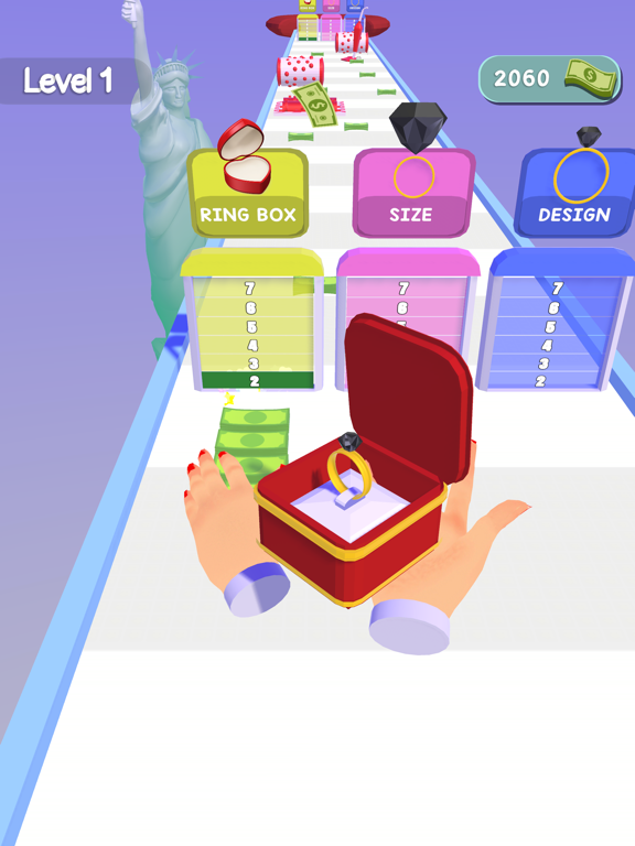 Tangkapan skrin Ring Up 3D iPad 