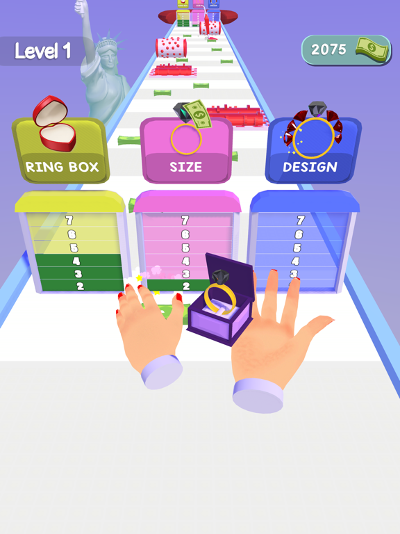 Tangkapan skrin Ring Up 3D iPad 