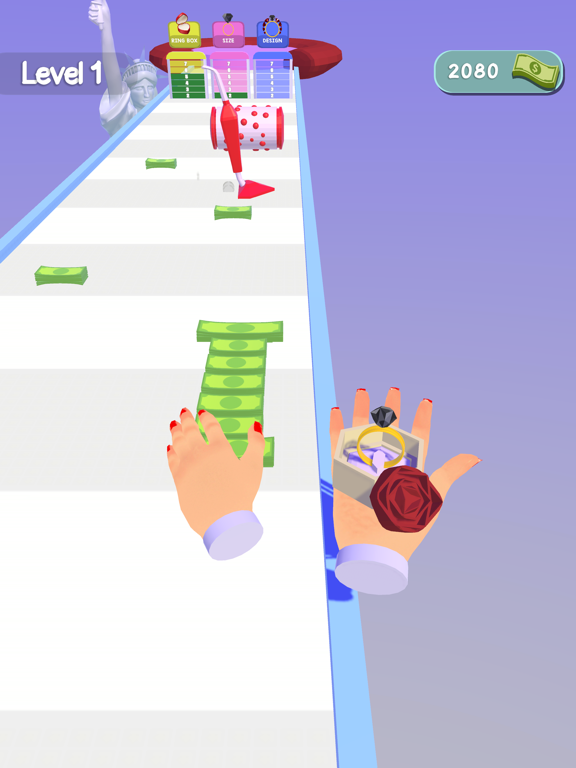 Tangkapan skrin Ring Up 3D iPad 