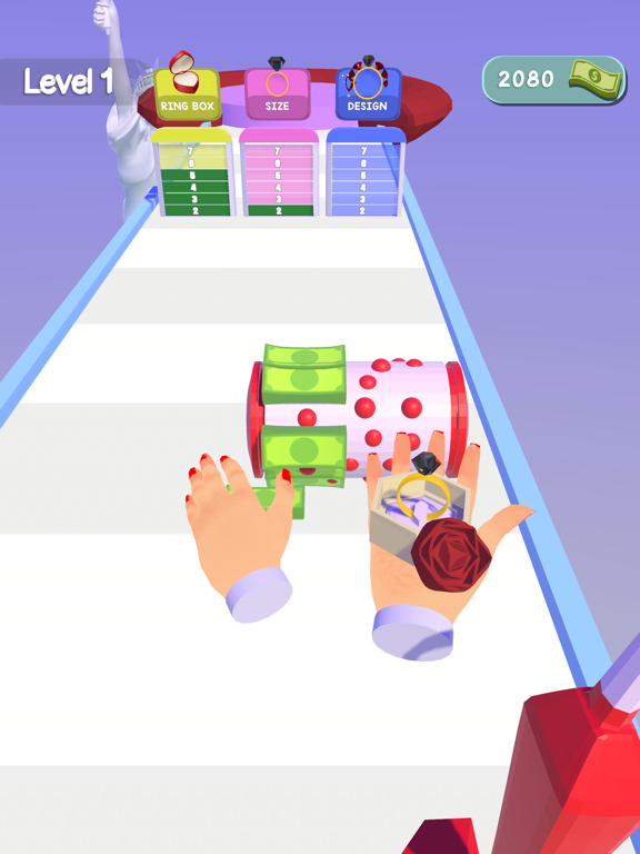 Tangkapan skrin Ring Up 3D iPad 
