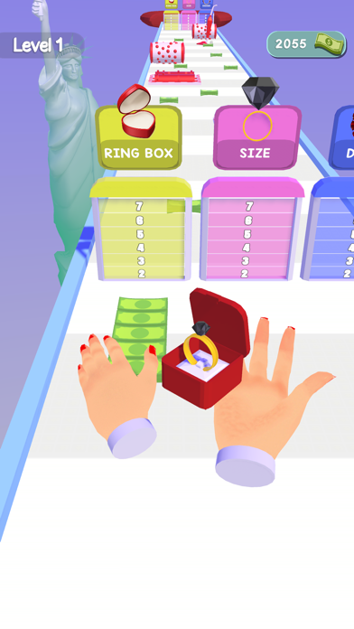 Tangkapan skrin Ring Up 3D