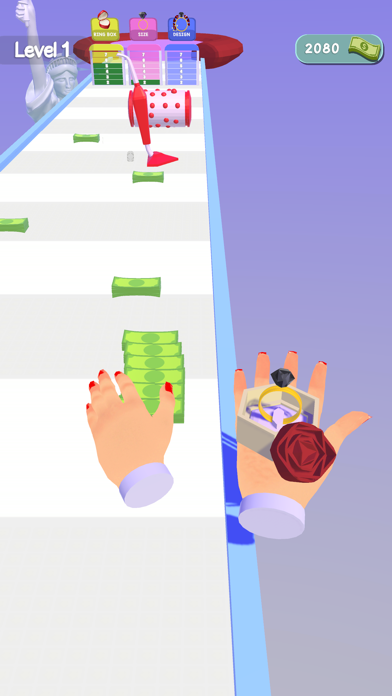 Tangkapan skrin Ring Up 3D