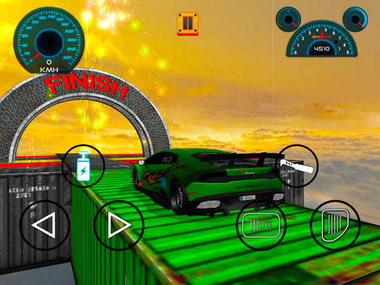 صور Impossible Car Stunts Ramp iPad 