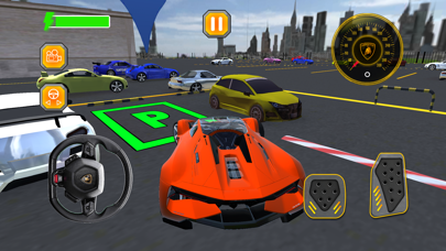 Lambo Car Parking Screenshots