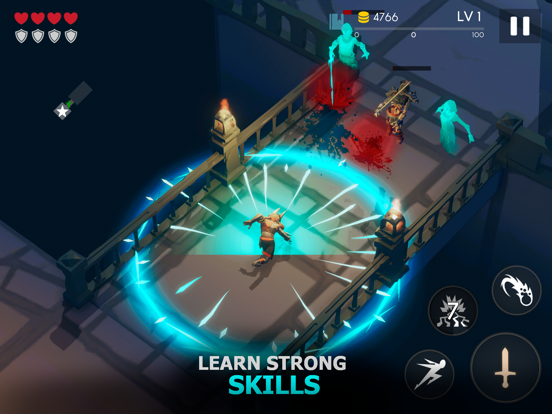 تصاویر Restless Dungeon - Roguelike iPad 
