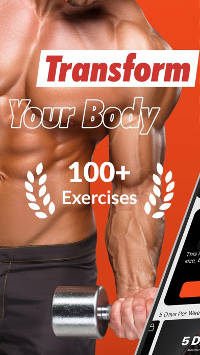 Muscle Building Workout Split Screenshots