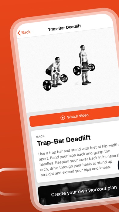 Muscle Building Workout Split Screenshots