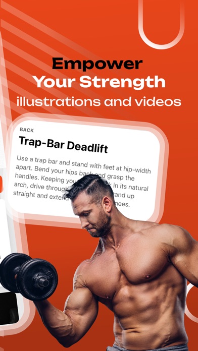 Muscle Building Workout Split Screenshots