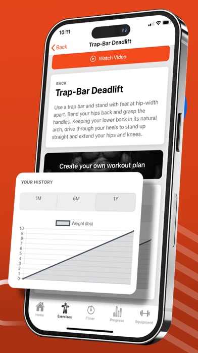 Muscle Building Workout Split Screenshots