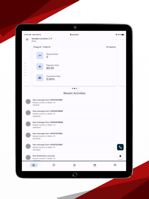 NPE RAINMAKER iPad Screenshots