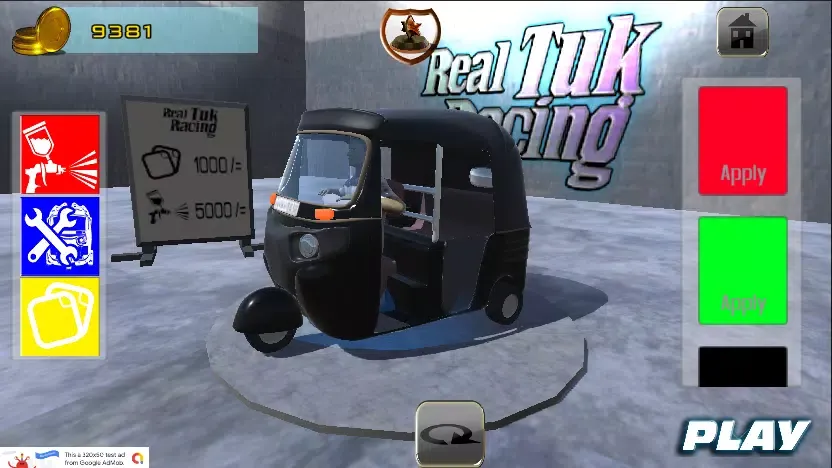 Real Tuk Racing Screenshots