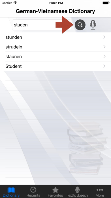 German-Vietnamese Dictionary++ Screenshots