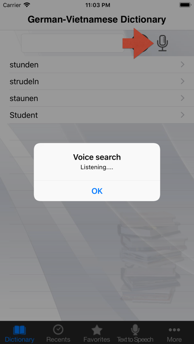 German-Vietnamese Dictionary Screenshots