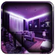 Purple Apartment Living Room Decor