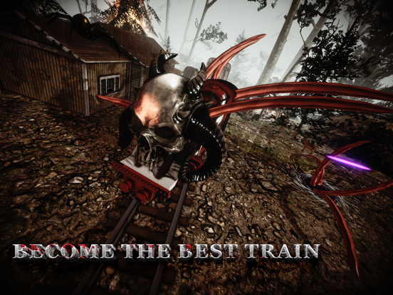 Spider Train Survival Monster iPad Screenshots