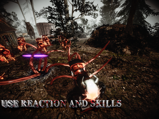 Spider Train Survival Monster iPad Screenshots