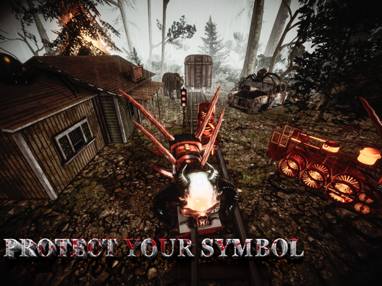 Spider Train Survival Monster iPad Screenshots