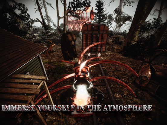 Spider Train Survival Monster iPad Screenshots