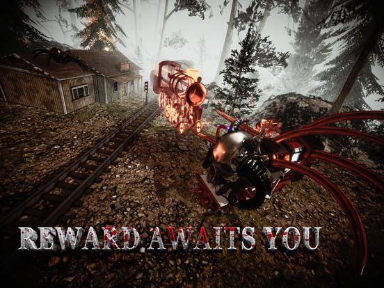 Spider Train Survival Monster iPad Screenshots