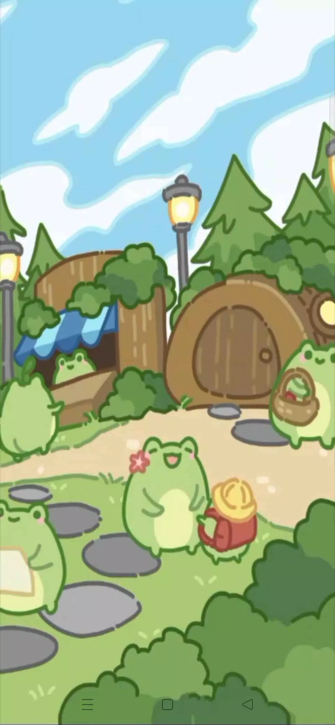 Frog Town - Cute Frog Game应用截图