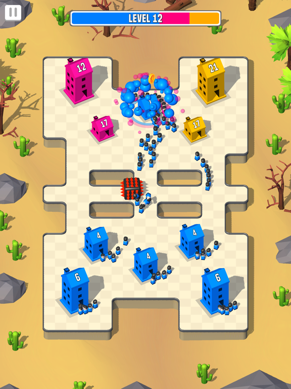تصاویر City War 3D - Crowd Battle iPad 