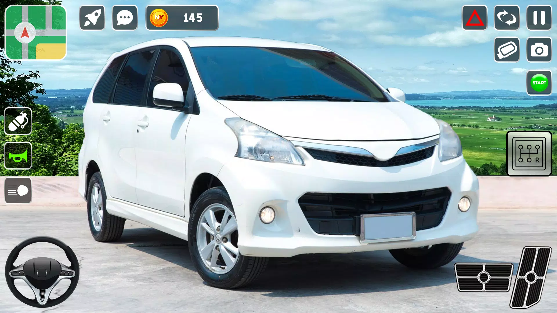 Avanza Car Game 3D Simulator स्क्रीनशॉट