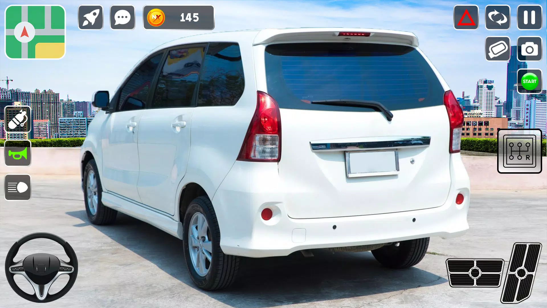 Avanza Car Game 3D Simulator स्क्रीनशॉट