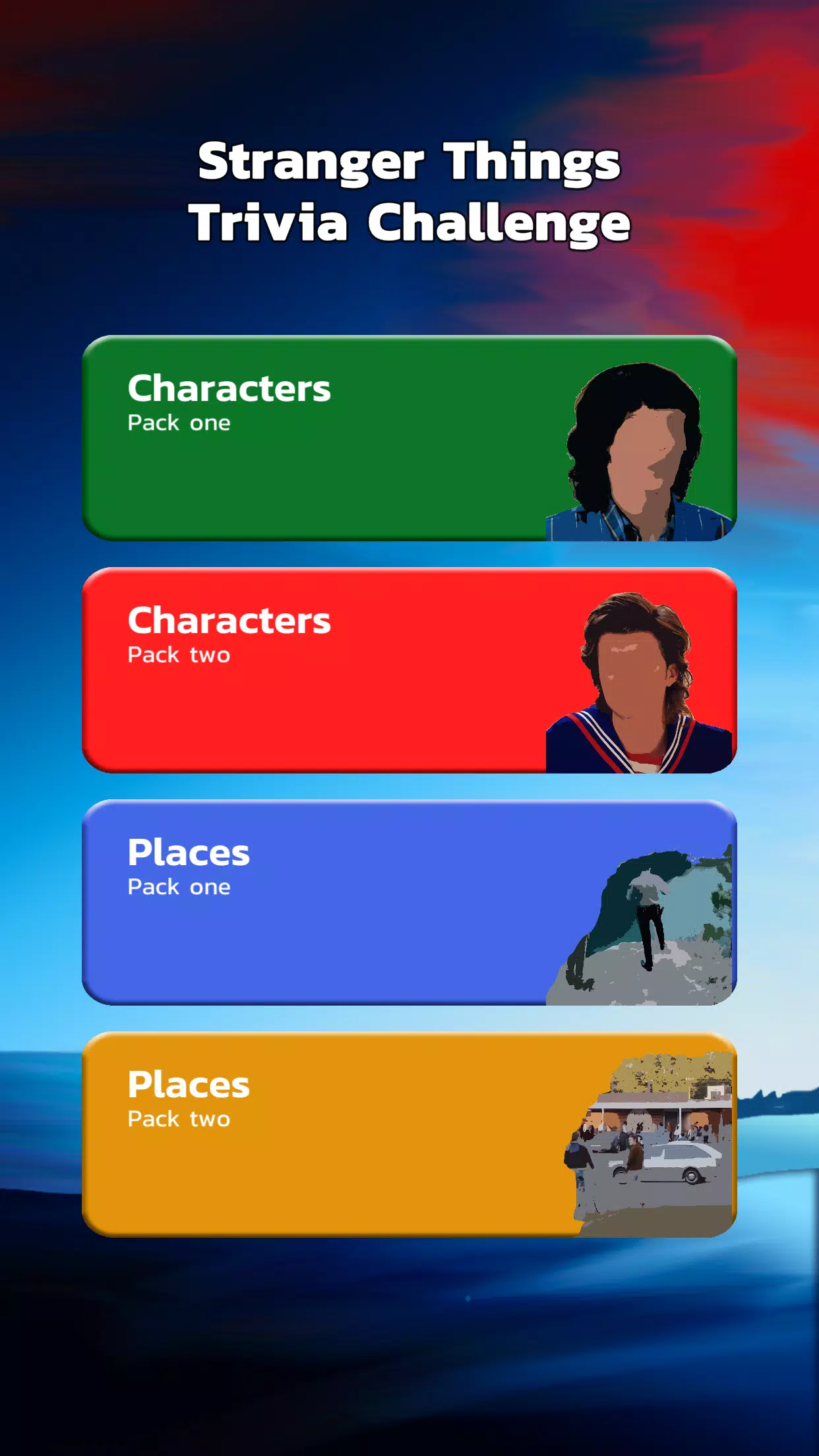 Hawkins Stranger Trivia Screenshots