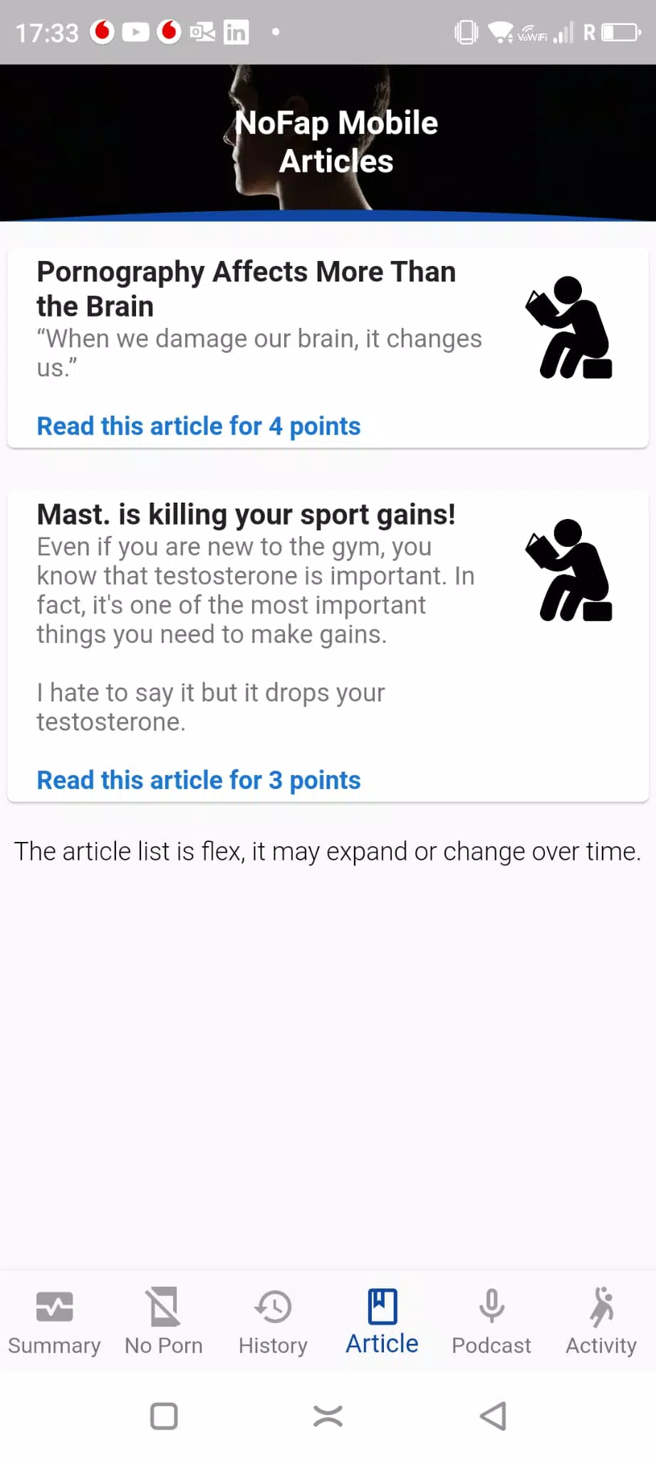 NoFap Global - Men's Health Screenshots