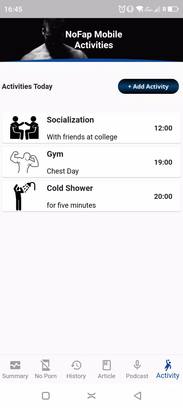 NoFap Global - Men's Health Screenshots