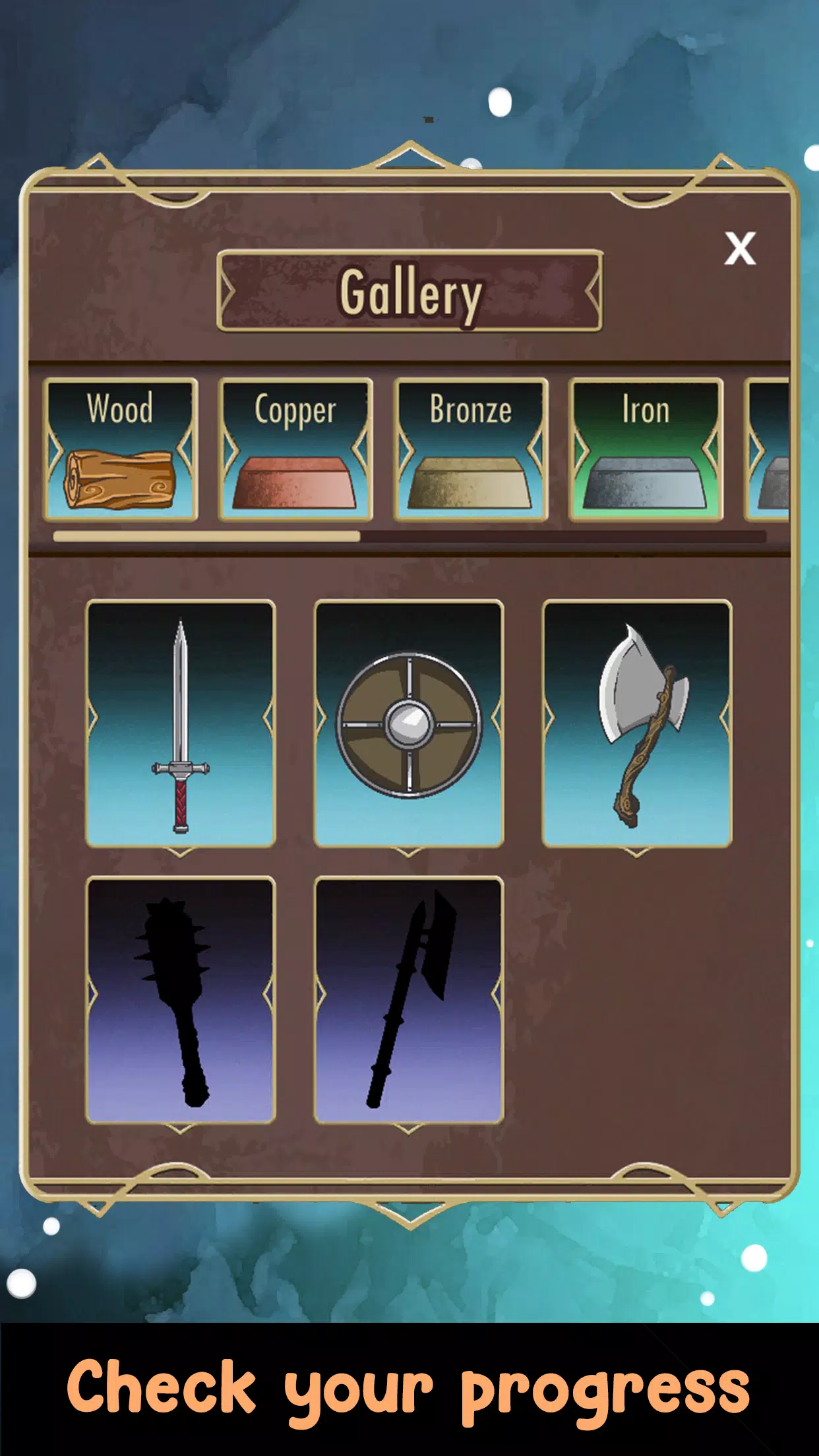 Medieval Clicker Blacksmith Screenshots