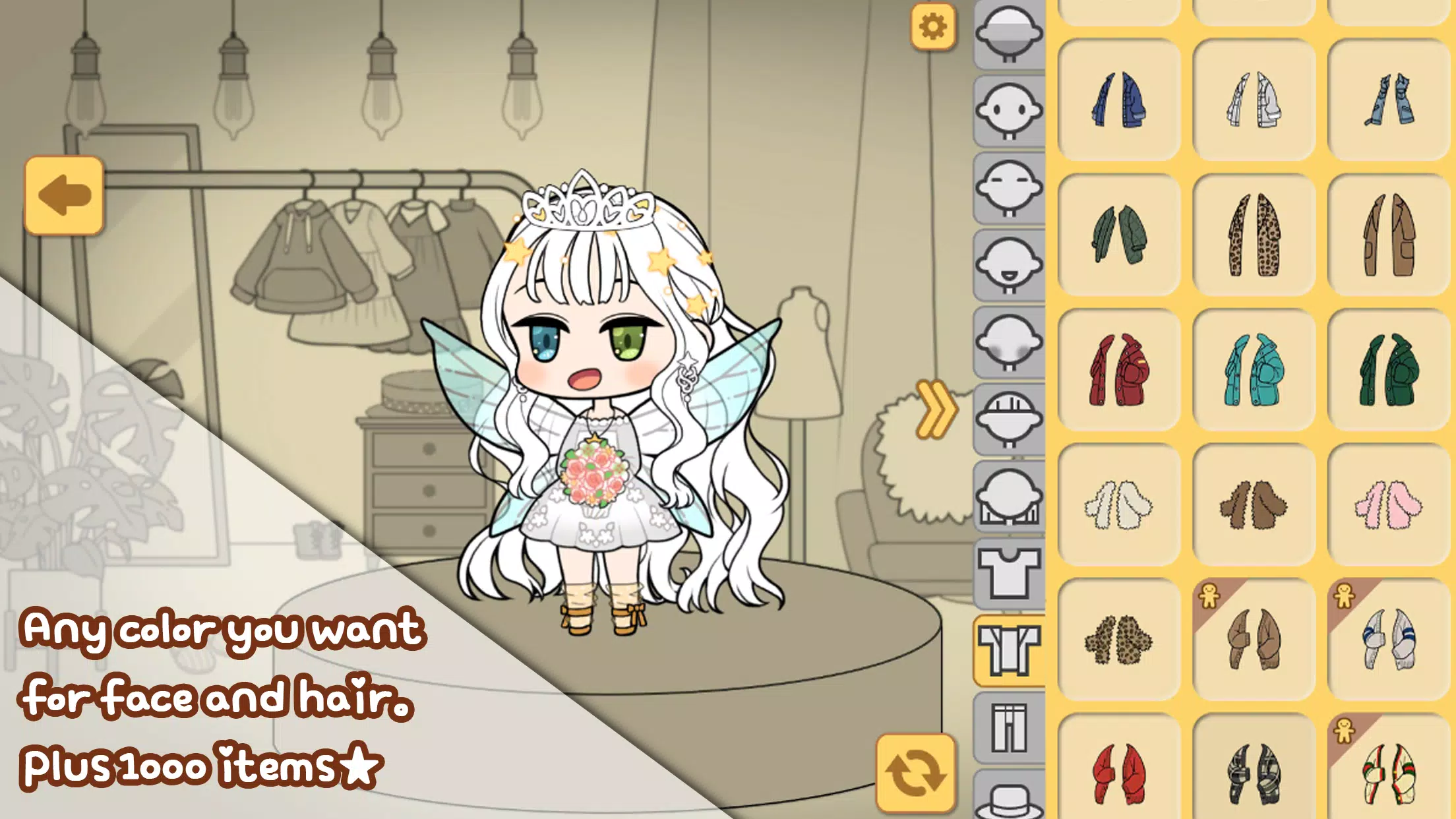 Character Maker: Dress-up Game Screenshots
