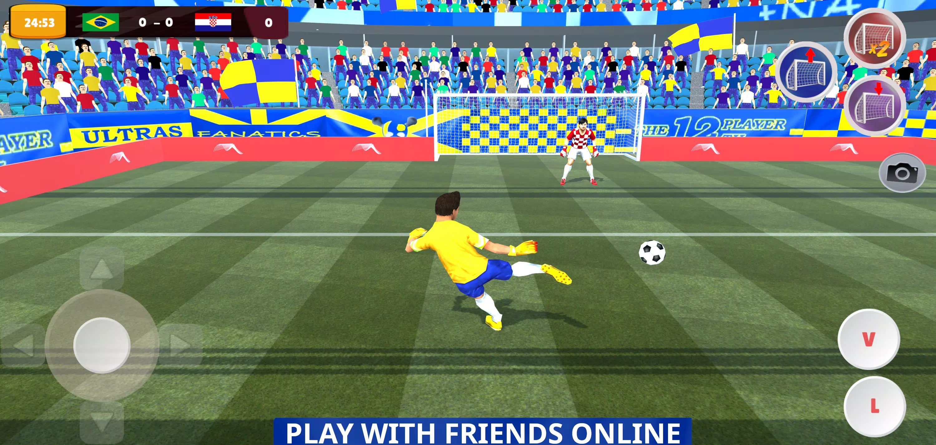 Goalie Wars Football Online應用截圖