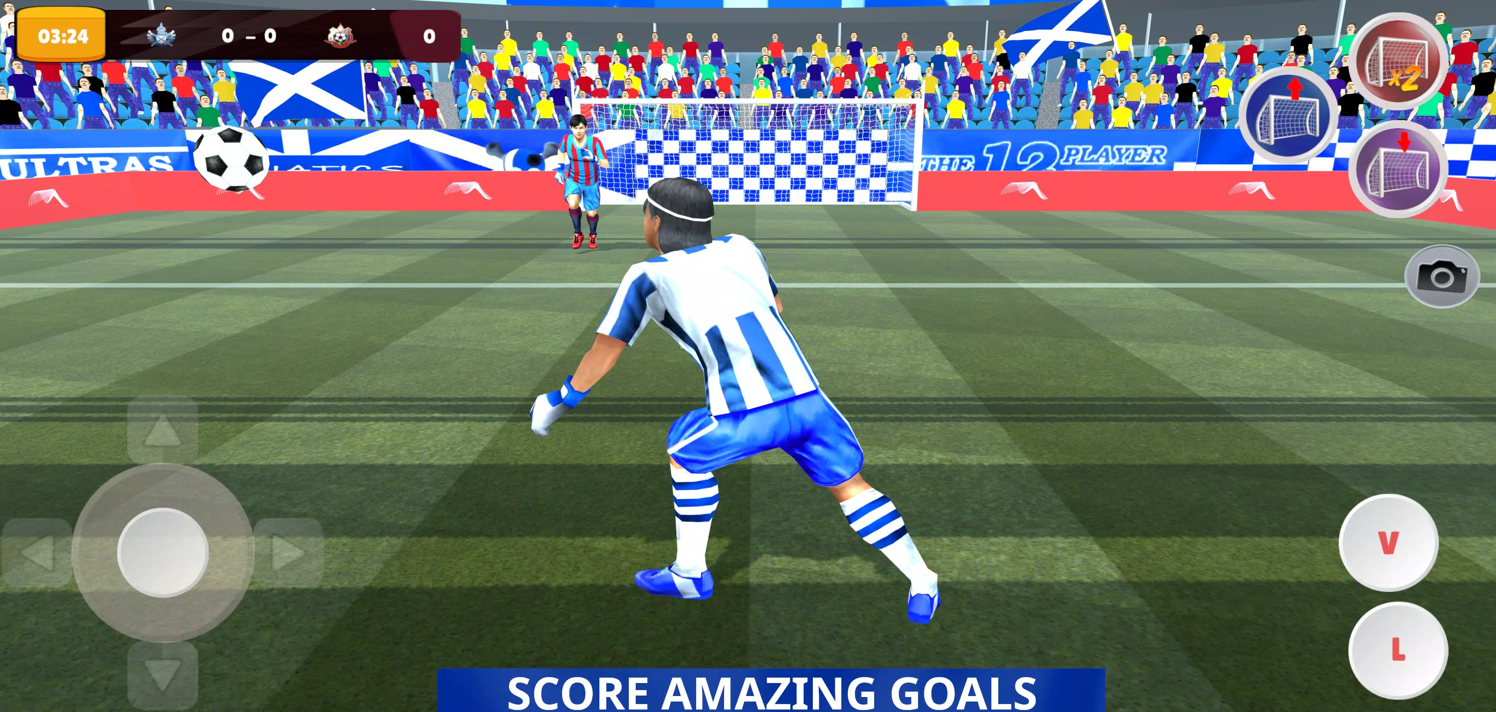 Goalie Wars Football Online應用截圖