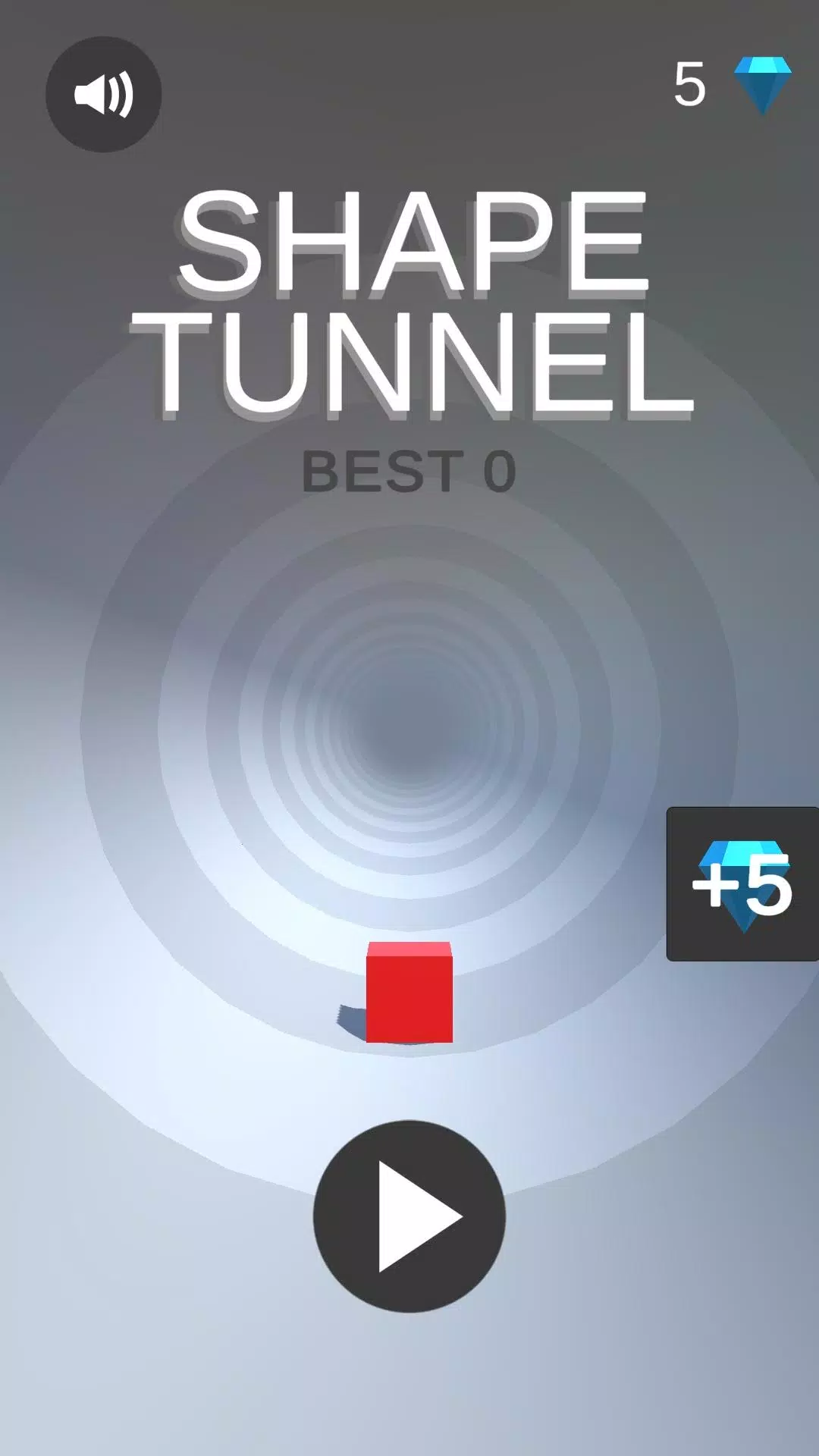 Shape Tunnel 3D Offline game应用截图