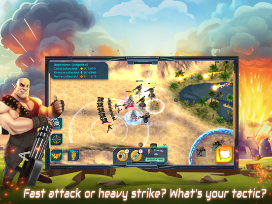 Tangkapan layar Boulder Base: Defense Strategy iPad 