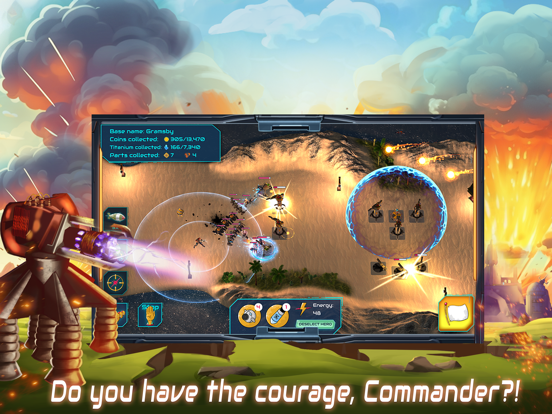 Tangkapan layar Boulder Base: Defense Strategy iPad 