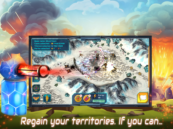 Tangkapan layar Boulder Base: Defense Strategy iPad 