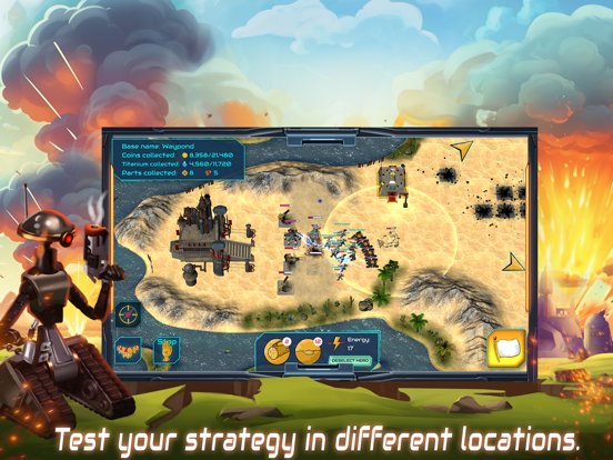 Tangkapan layar Boulder Base: Defense Strategy iPad 