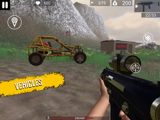 Captures d'écran de Cry Islands Open World Shooter iPad 