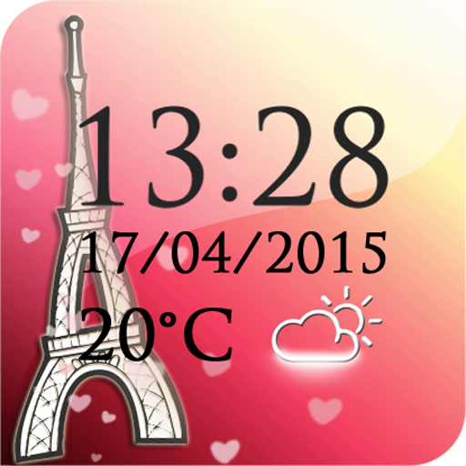 Paris Weather Clock