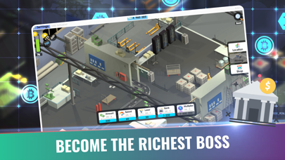Bitcoin Factory Idle Miner BTC Screenshots