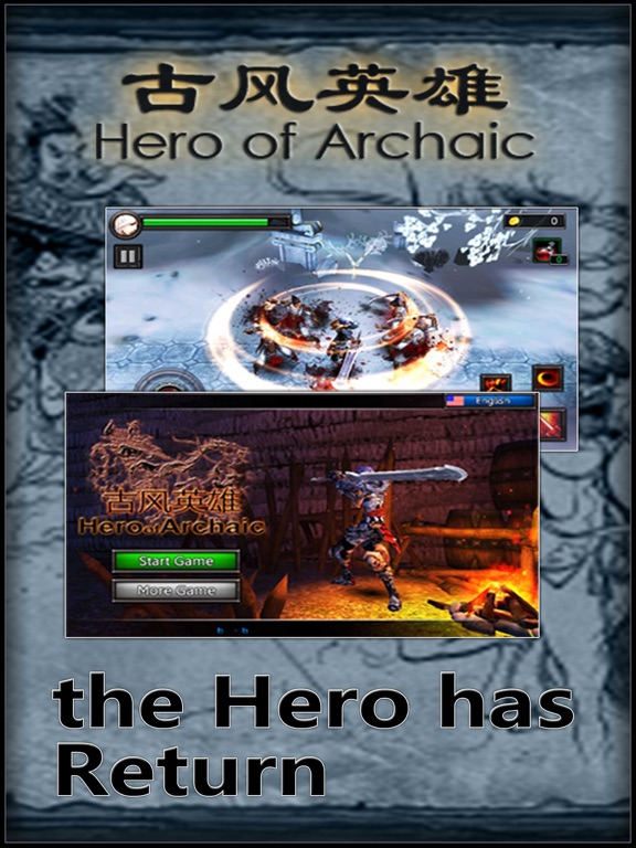 ภาพหน้าจอของ Hero of Archaic iPad 