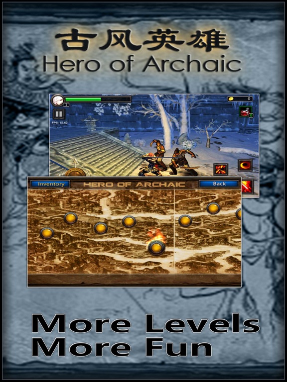 ภาพหน้าจอของ Hero of Archaic iPad 