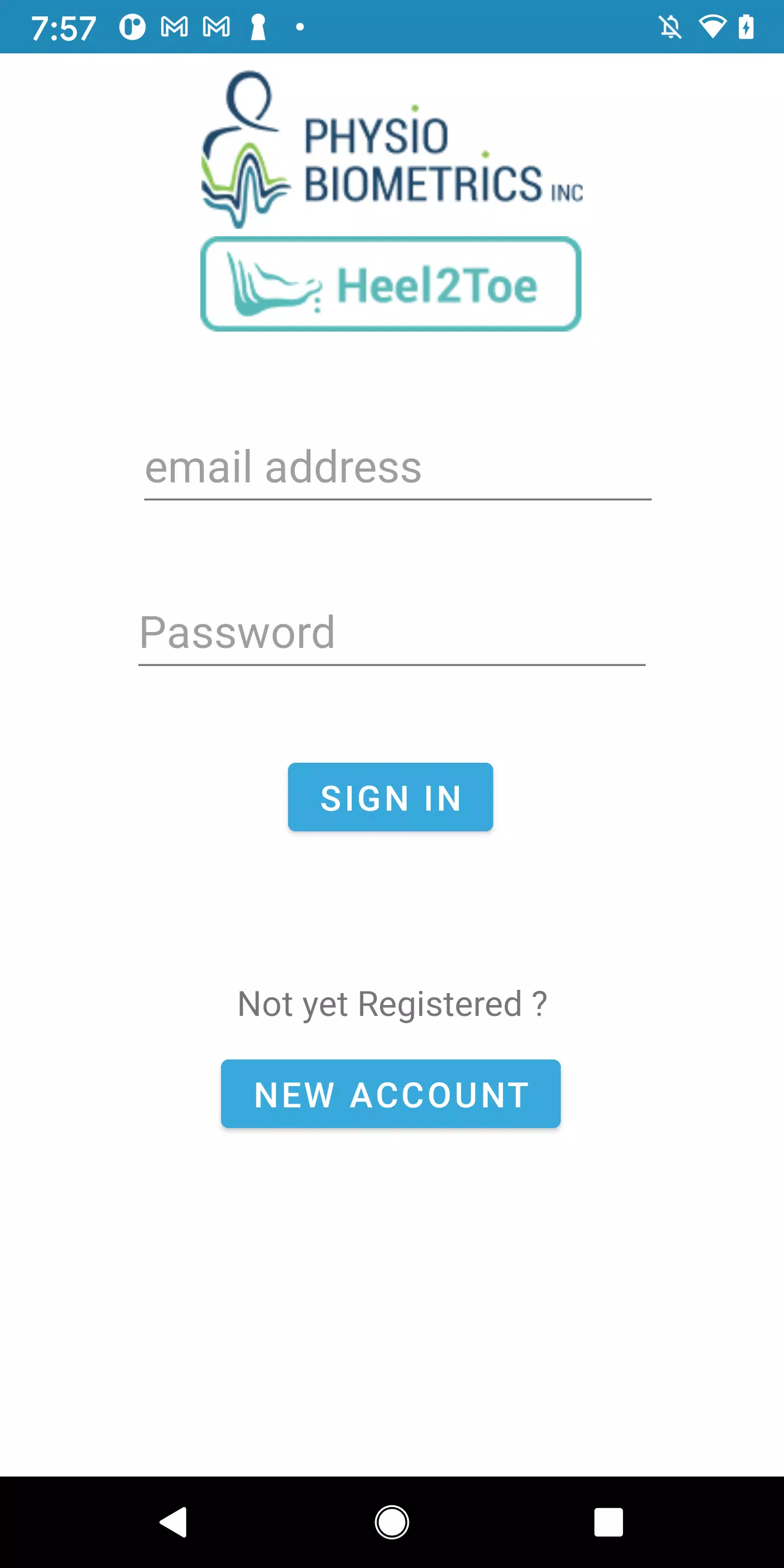 Heel2Toe Step Analyzer Screenshots
