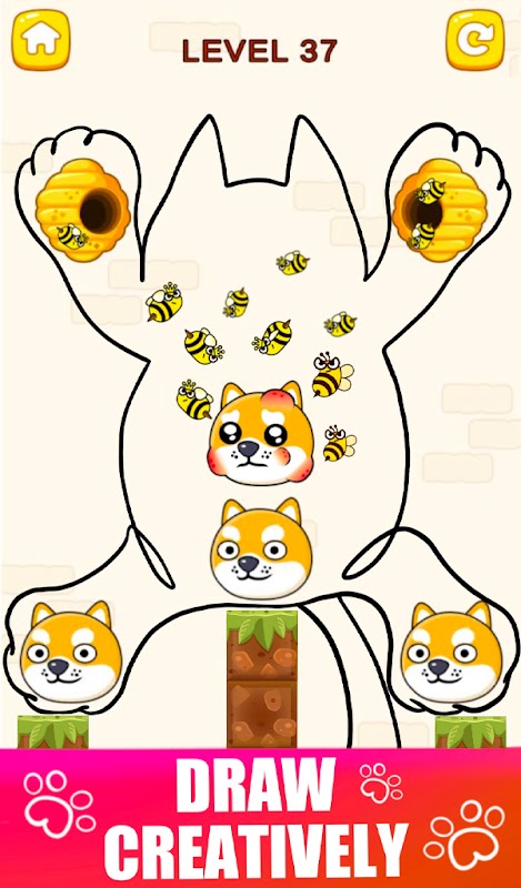 Draw To Save: Dog Draw स्क्रीनशॉट