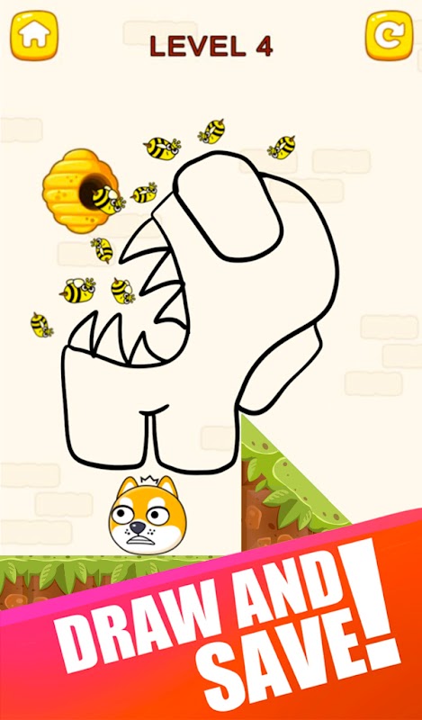 Draw To Save: Dog Draw स्क्रीनशॉट